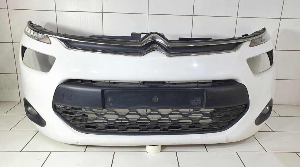 фото №1, Citroen c4 picasso ii 2 2013- ewp бампер перед передній kompletny світлодіоди