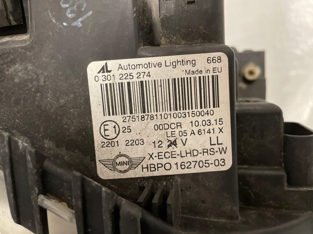 Фара mini cooper r56 bi-xenon с Разборки