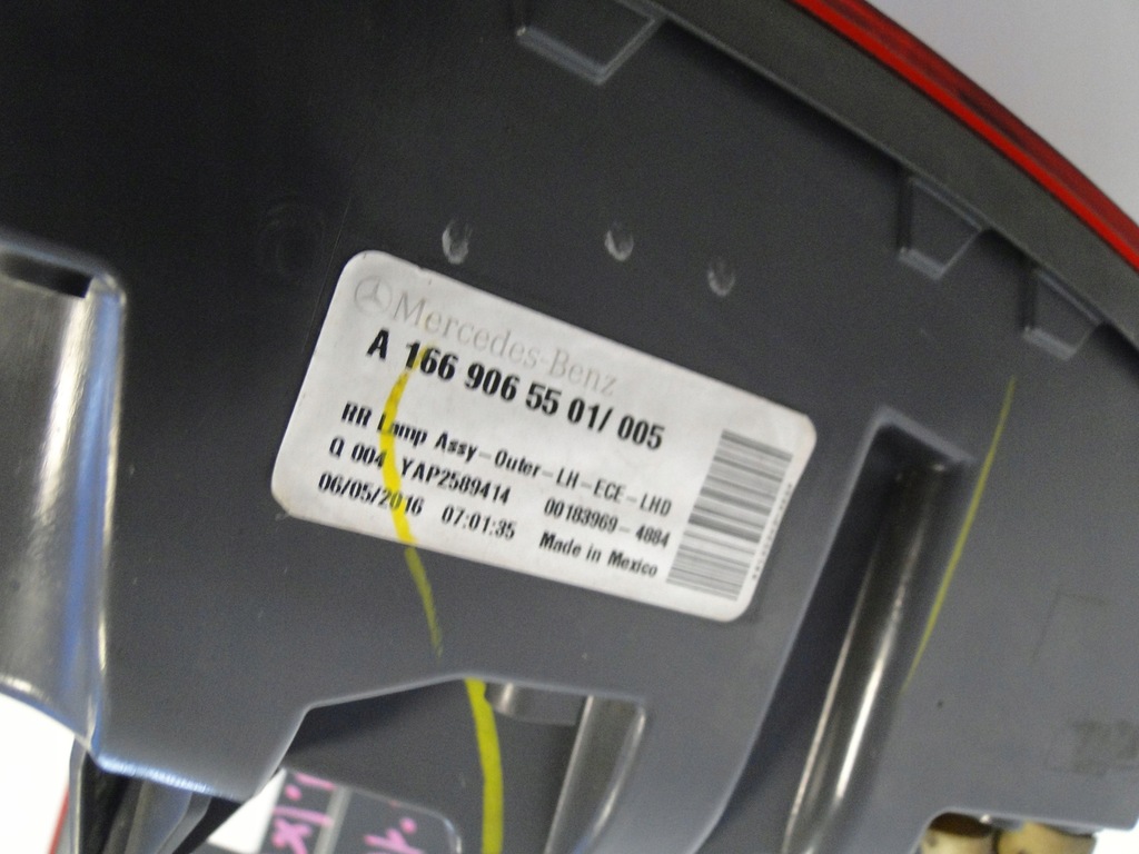 фото №11, Mercedes gle w166 166 лампа задняя левая led левый задняя