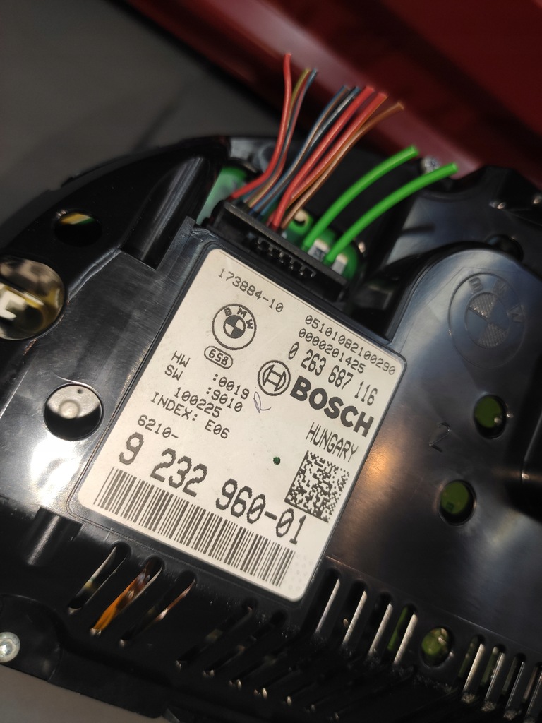 фото №11, Bmw 7 f01 f02 3.0d счетчик приборная панель спидометр anglik 9232960 оригинал