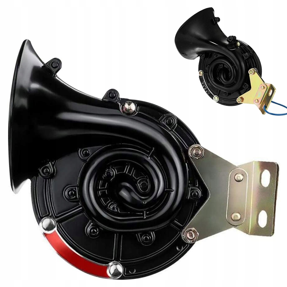 фото №12, 300db сигнал звуковой клаксон червяк 12v громкий