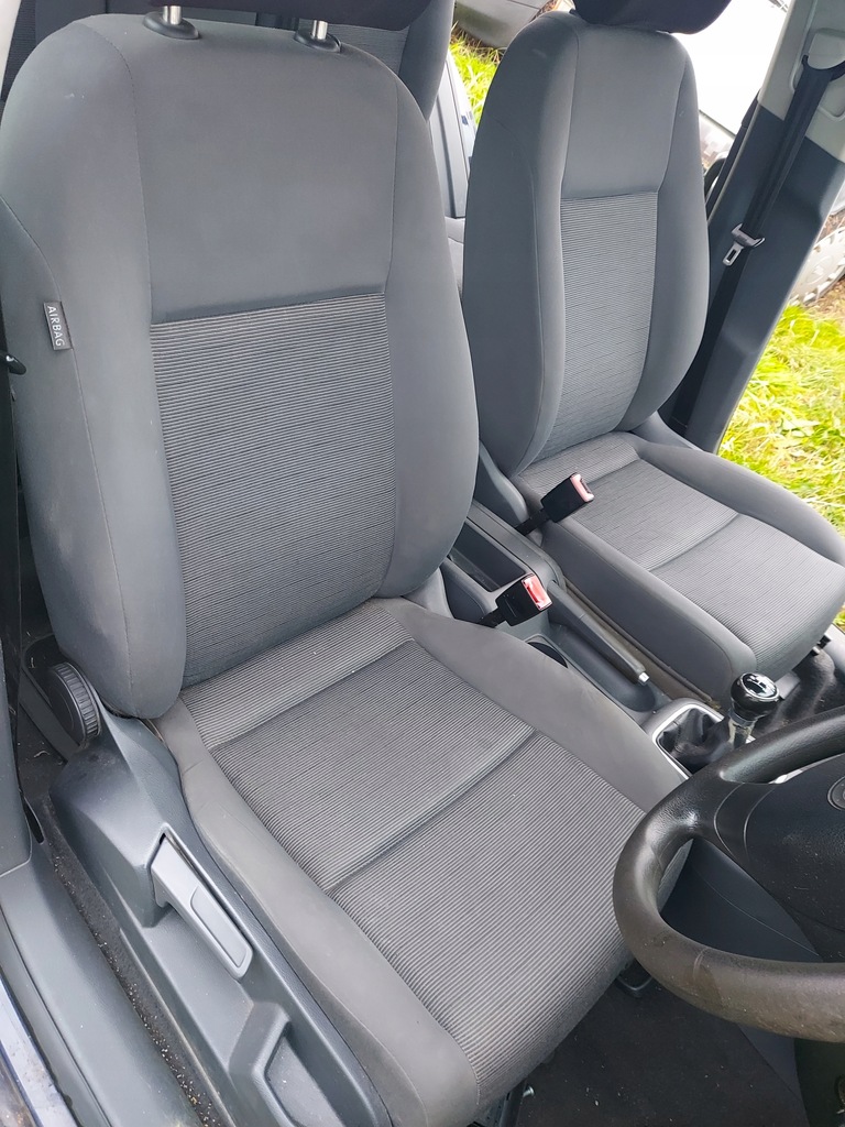 фото №7, Vw golf v 5d plus сидіння сидіння перед заднє сидіння сидіння задня комплект uk