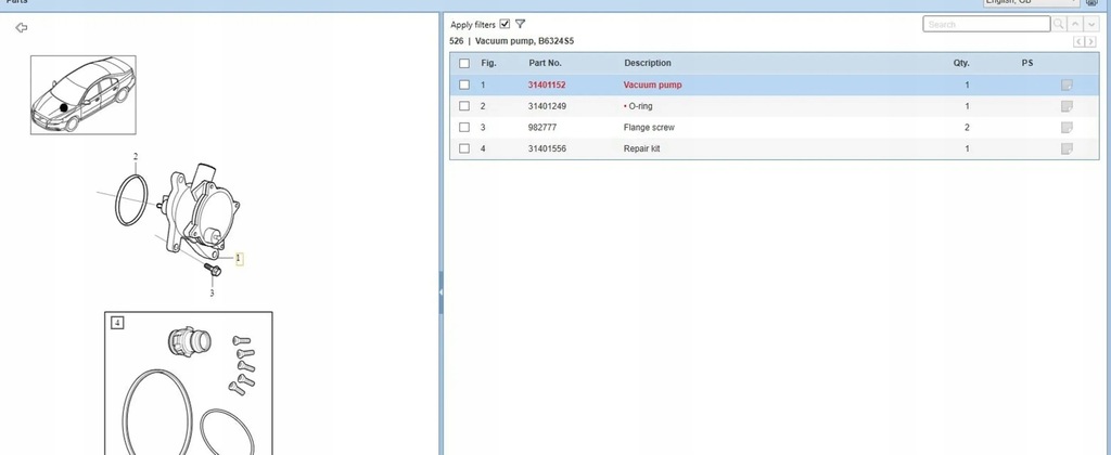 фото №7, Volvo xc90 2013 насоса вакуумные