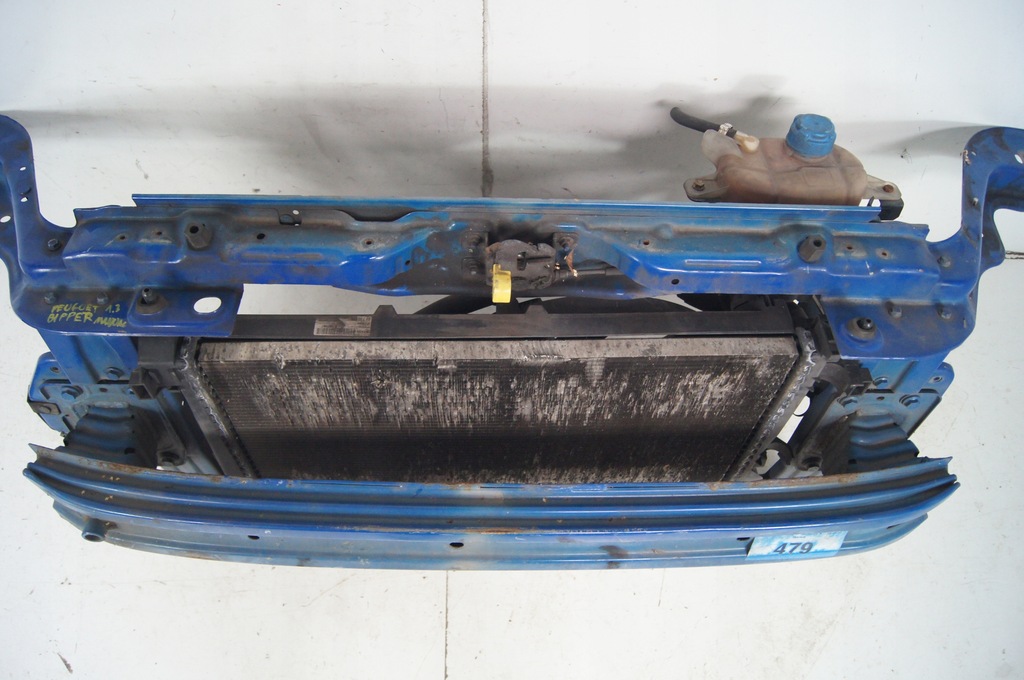 фото №4, Pas передний радиатор bipper fiorino nemo 1.3 hdi kompletny