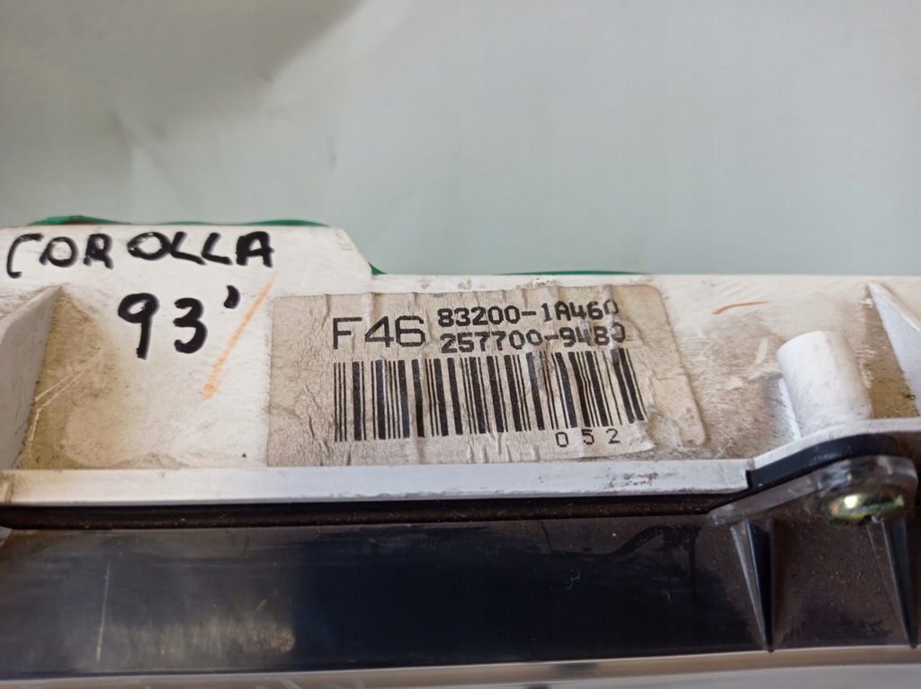 фото №7, Счетчик приборы toyota corolla 1.3 832001a460