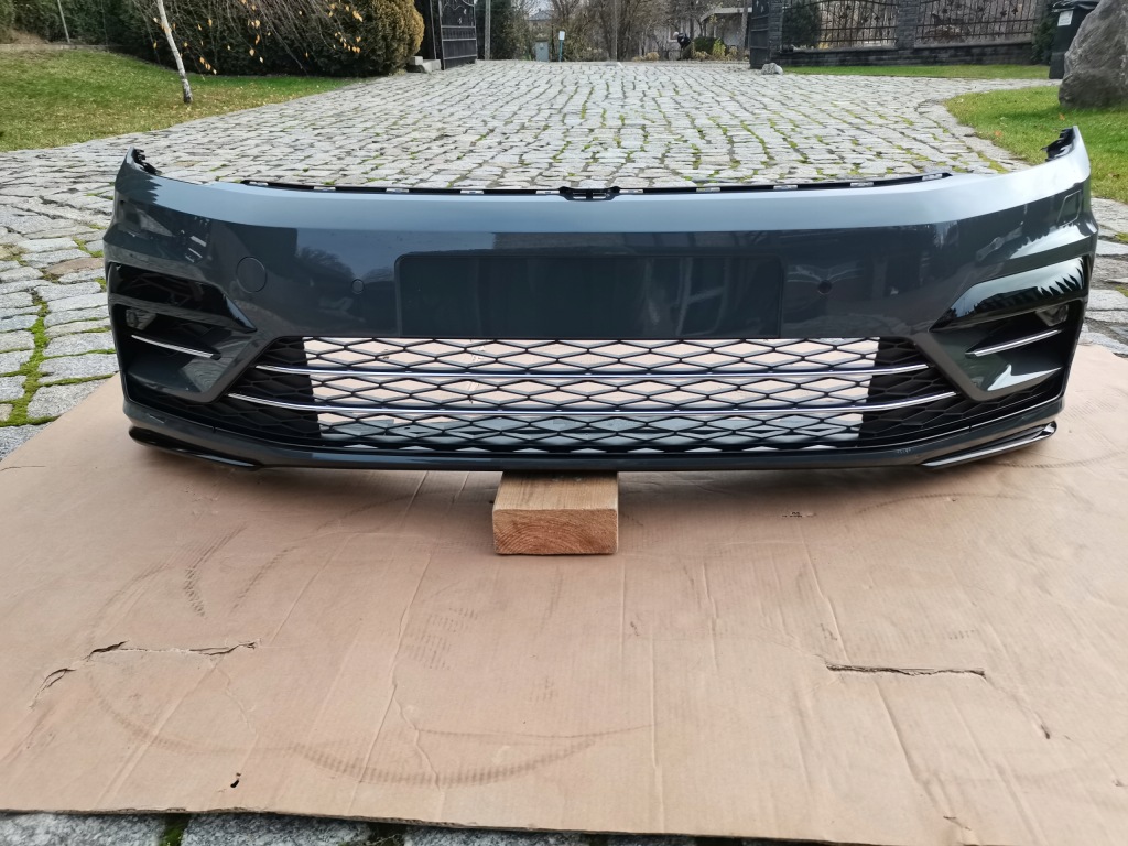 фото №1, Vw touran 5ta r-line бампер перед lc7q новий
