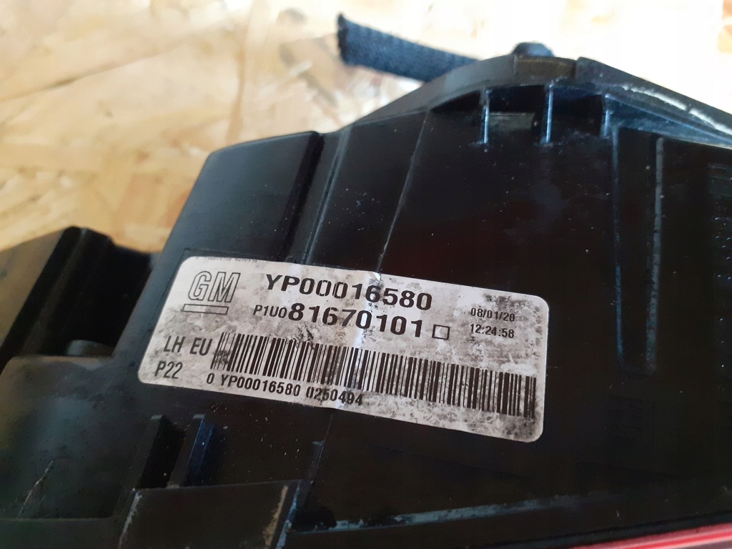 фото №6, Opel grandland x 2017- лампа кришка багажника задня ліва права yp00016480 yp00016580