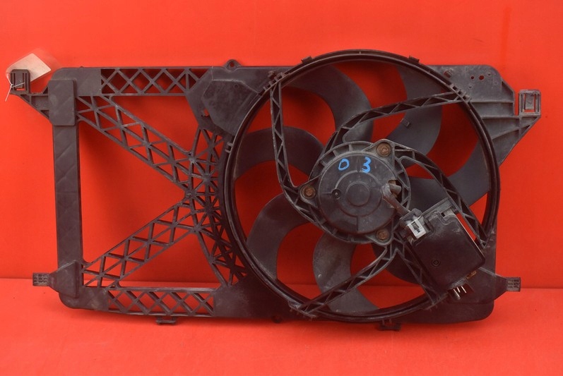 фото №7, Вентилятор 6c11-8c607-ad ford transit 5 v 2.2 tdci lift 00-13