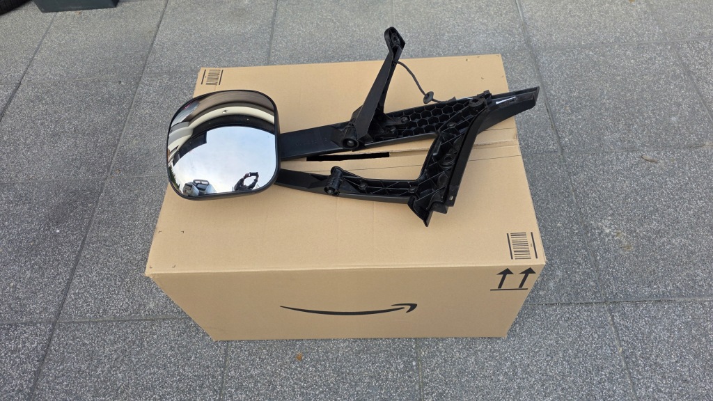 фото №1, Корпус зеркало зеркало рамповое mercedes mp3 a9438105116