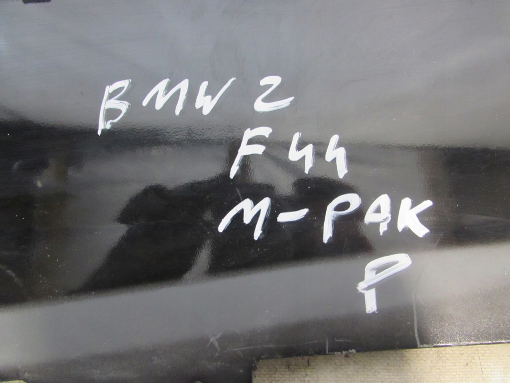 фото №8, Накладка спойлер бампера перед bmw 2 f44 m-pakiet