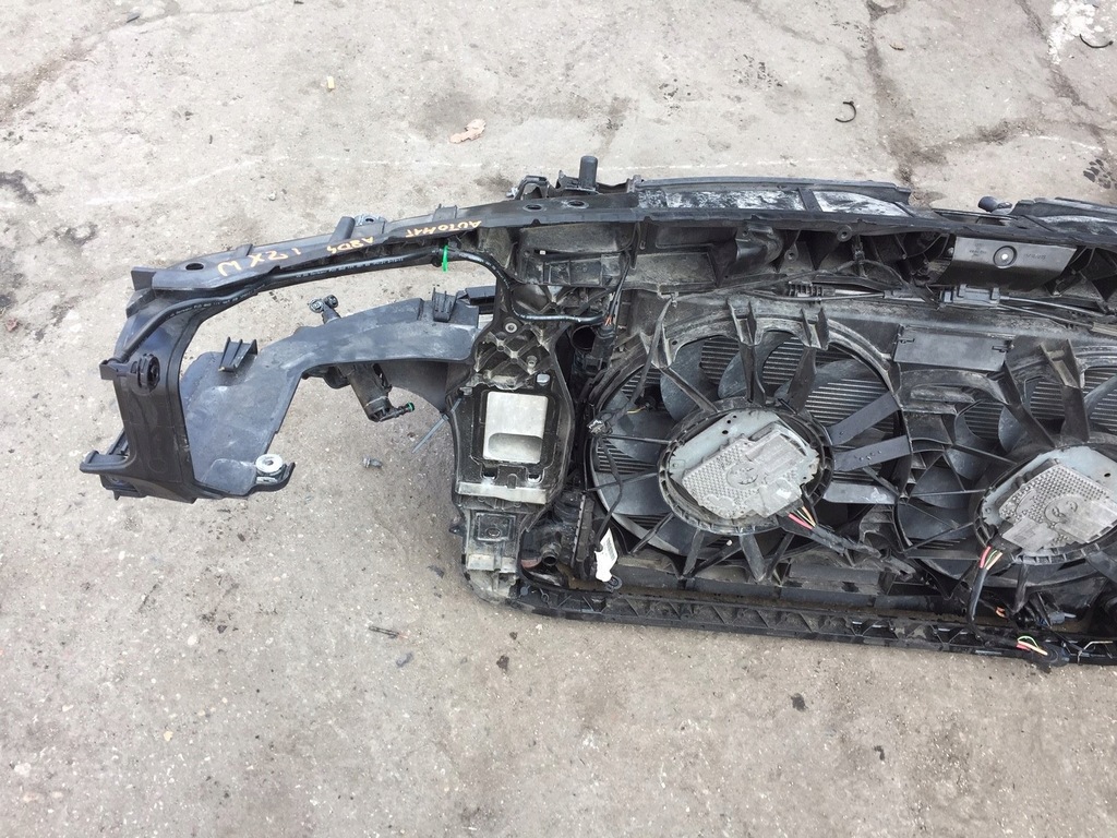 фото №8, Audi a8 d4 3.0 tdi pas передній підсилювач автоматична коробка передач радіатор вентилятори