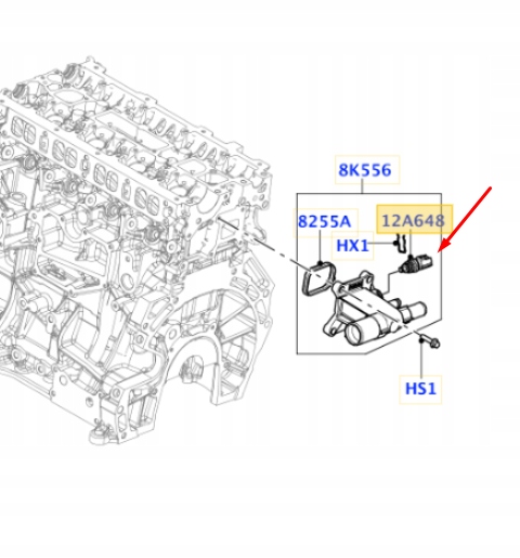 фото №2, Датчик температуры land rover discovery mk3 iii оригинальный lr025045