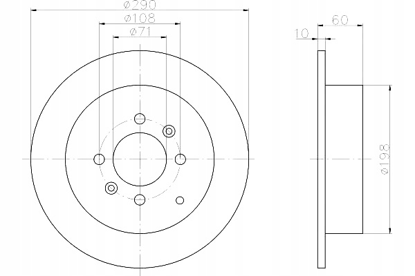 фото №1, Mintex тормозные диски тормозные 2szt peugeot 406 1.6 8b
