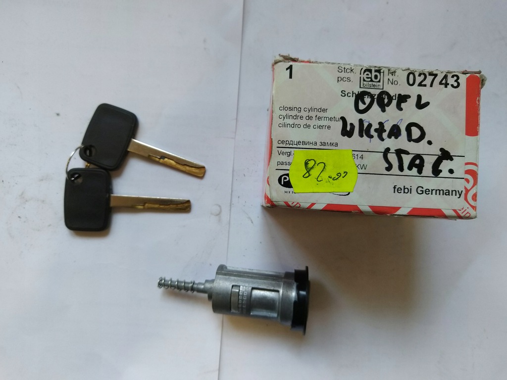 фото №13, Вкладыш замка зажигания opel vectra a calibra omega a+b sen