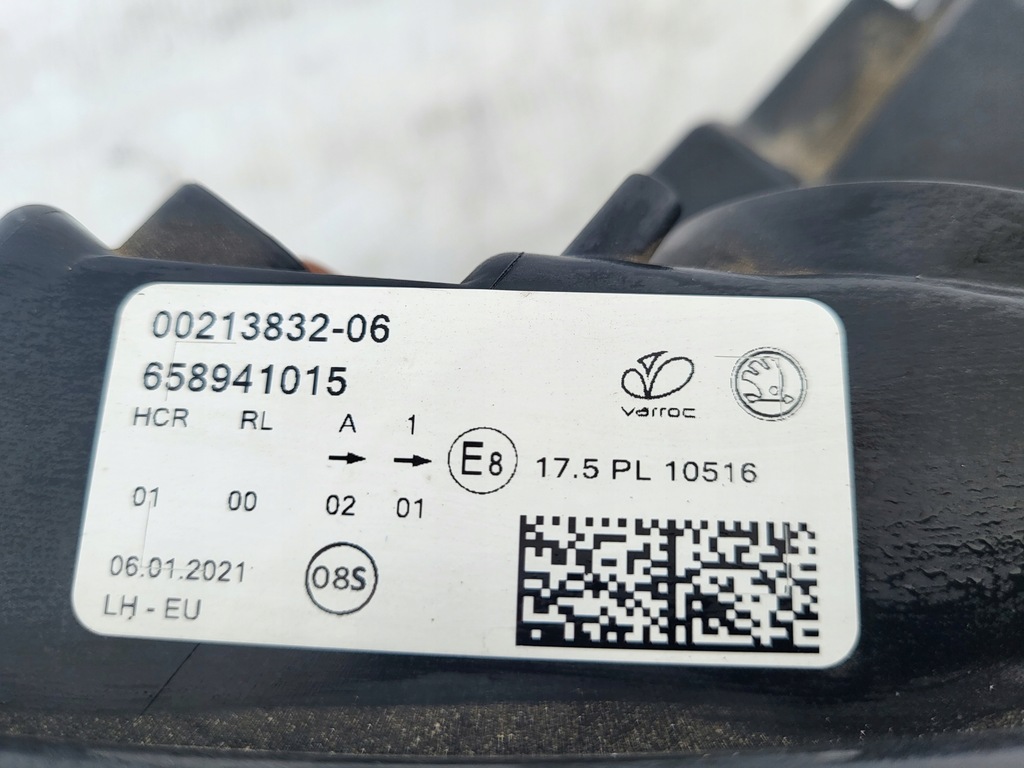 фото №12, Лампа левый перед skoda kamiq 658941015