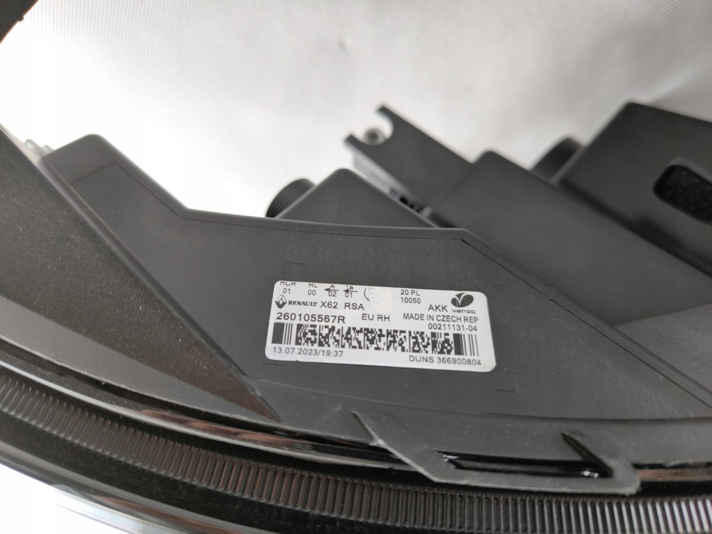 фото №9, Renault master iv лампа relektor левый правый обычная + led