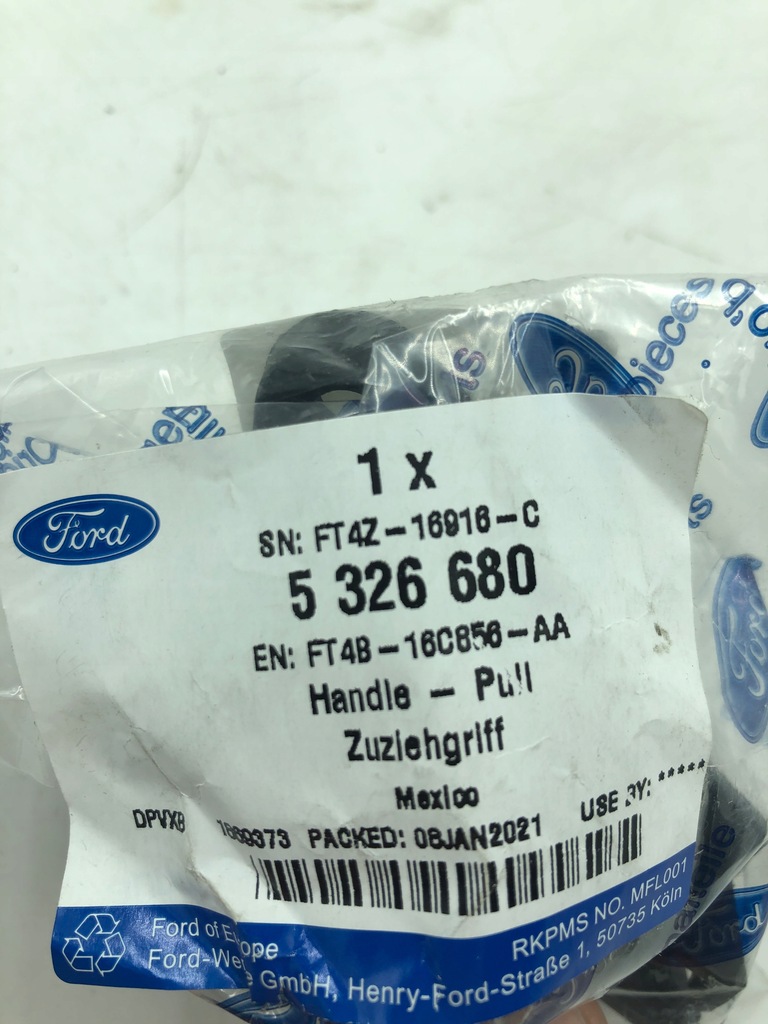 фото №10, Кронштейн держатель открывания капот ford edge 2015- 5326680 _ ft4b-16c856-aa