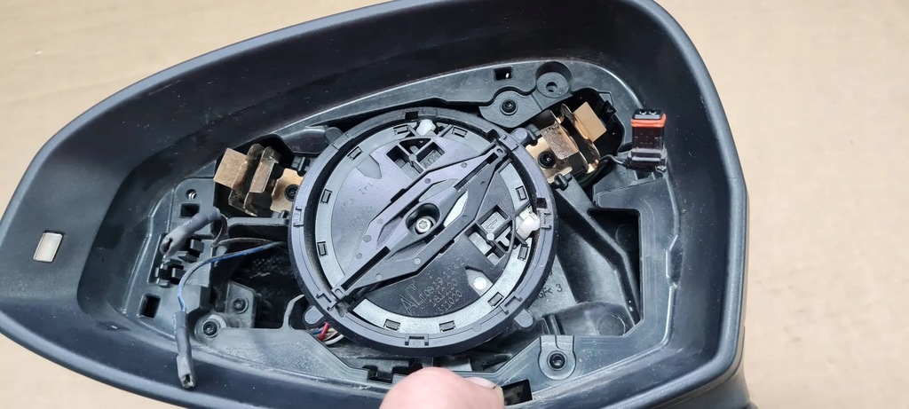 фото №14, S5 8w lift a5 зеркало левая левый перед складной ассистент 13pin хром