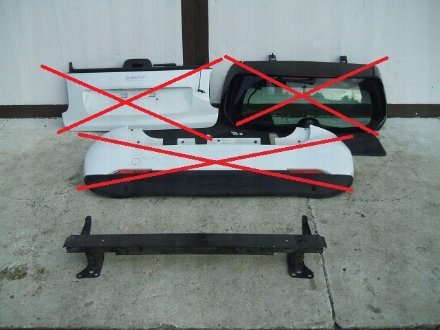 фото №1, Smart 453 fortwo задняя балка задняя бампера