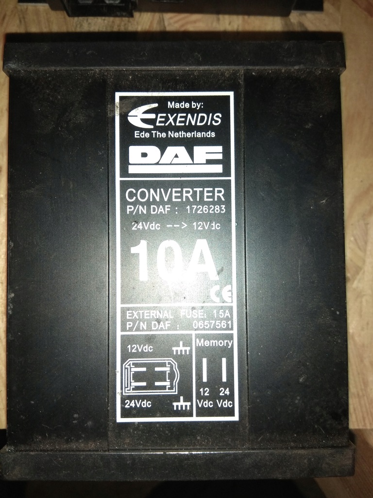 фото №1, Преобразователь daf cf 10a