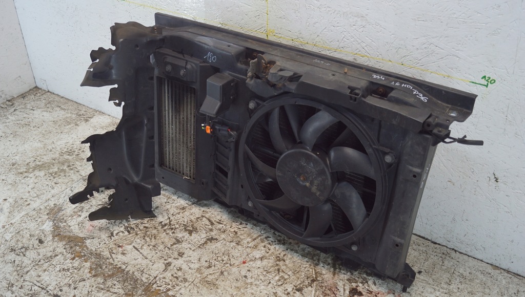 фото №8, Pas передний радиатор citroen ds4 1.6 hdi