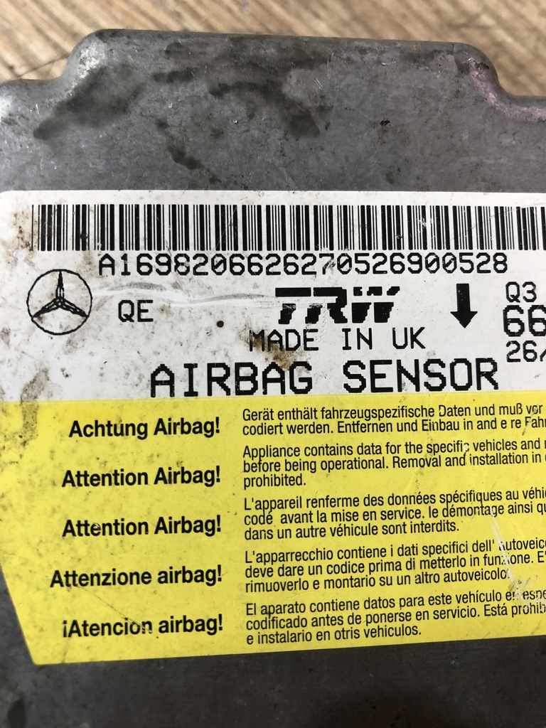 фото №8, Датчик подушок подушка безпеки mercedes w169 1698206626