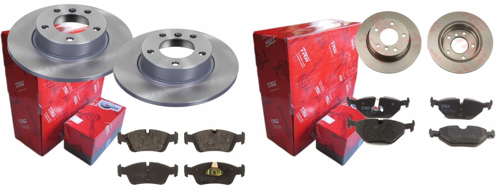 фото №1, Гальмівні диски гальмівні колодки p+t trw bmw 3 e36