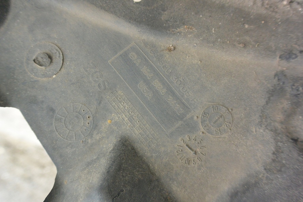 фото №6, Подкрылок левая правое перед mercedes gl x164 lift