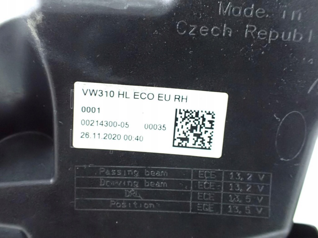 фото №14, Лампа правый перед full led europa 10b941006a 992.941.591.de vw id3 id.3 21r