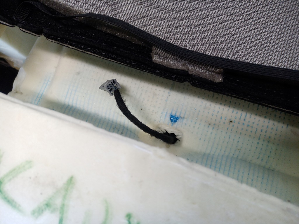 фото №5, Спинка сидіння правого підігрів renault kadjar