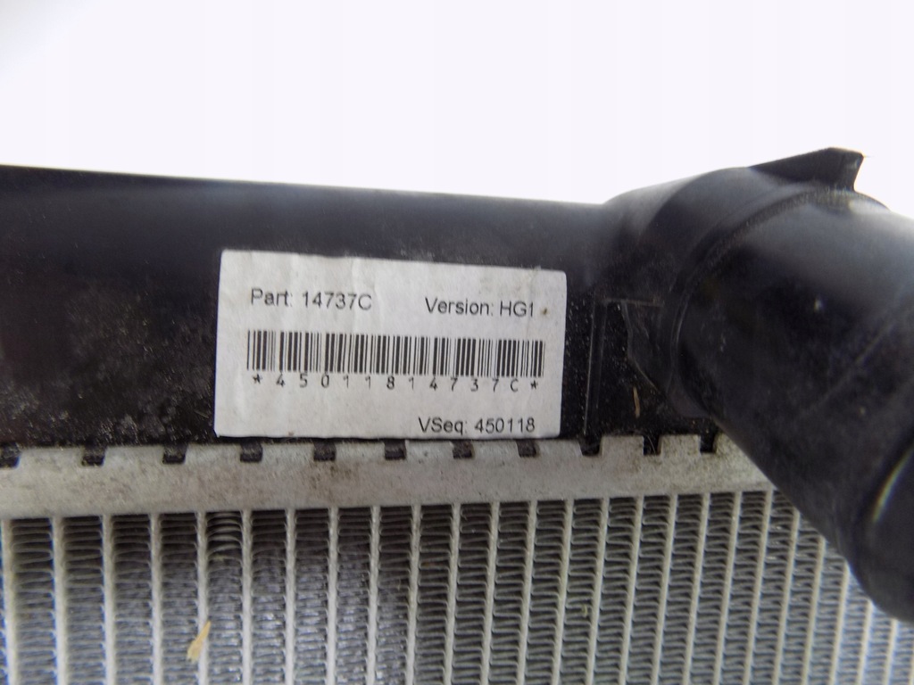 фото №4, Радиатор wody civic x type-r 2,0 turbo 17+