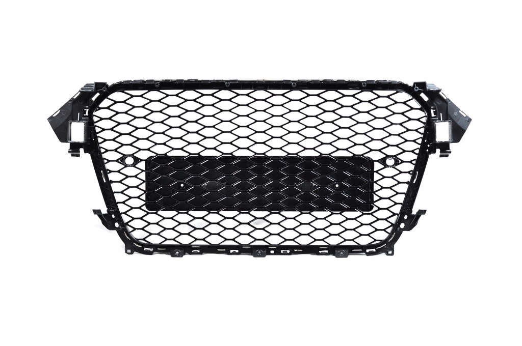 фото №10, Audi a4 b8 lift решітка радіатора решітка радіатора rs + заглушки протитуманних фар чорний блиск black