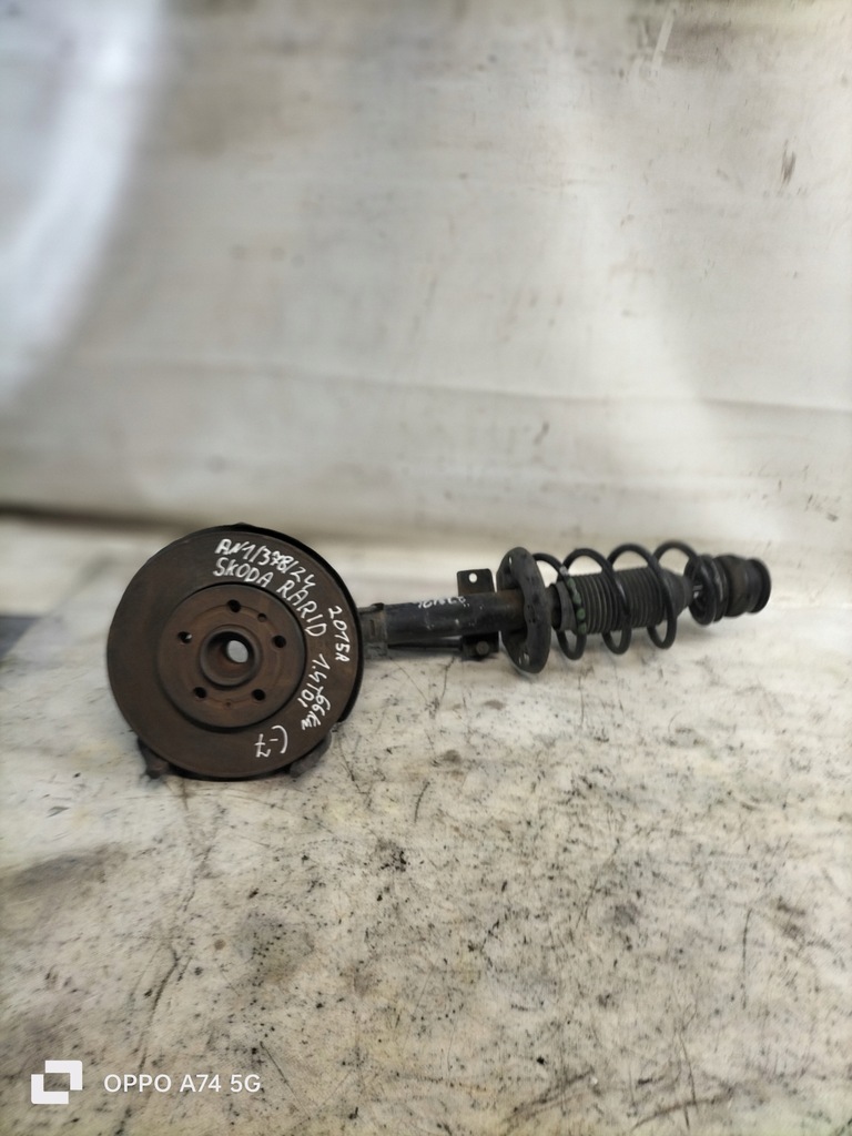 фото №12, Поворотний кулак амортизаторна стійка правий перед skoda rapid 1.4tdi 66kw