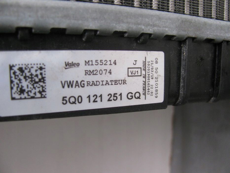 Vw skoda seat audi радиатор воды 5q0121251gq с Разборки