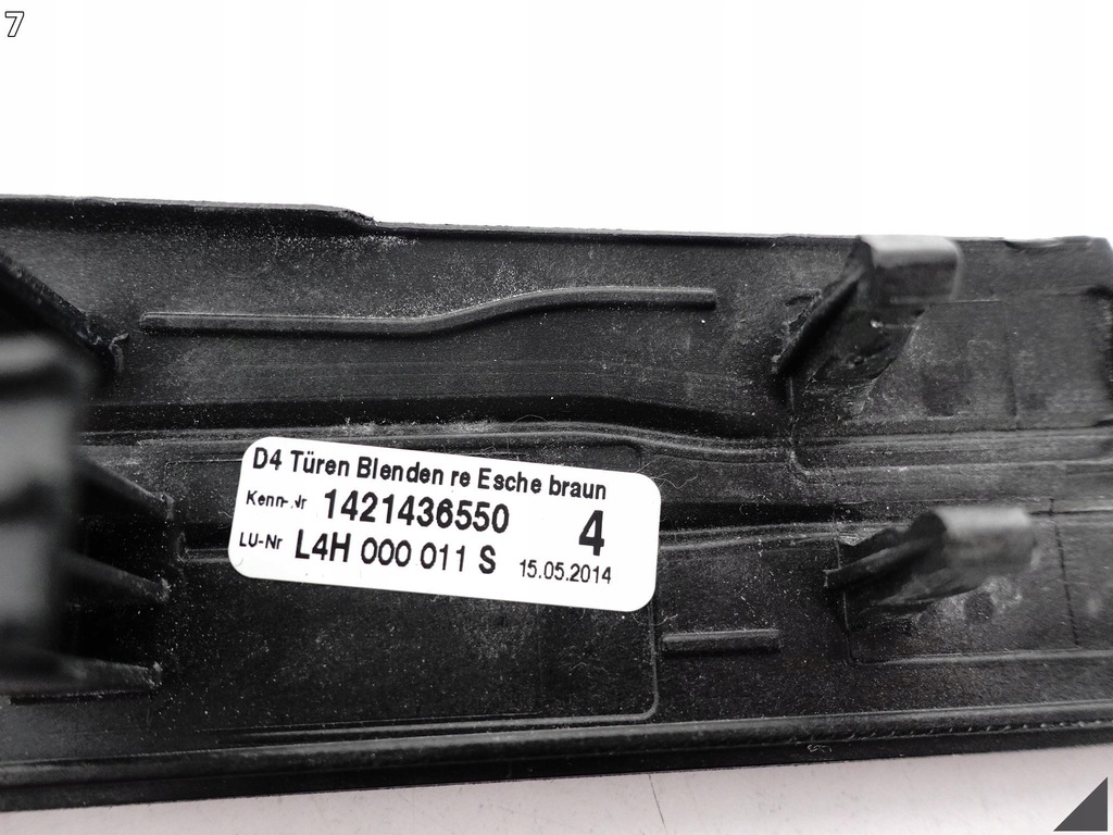 фото №8, Audi a8 s8 4h0 d4 09-17 lift молдинг декоративная dekor дверь правых задняя long