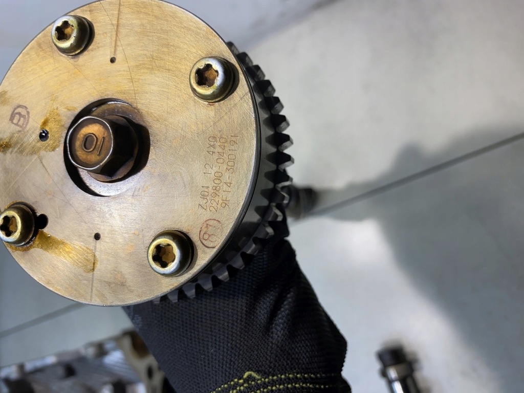 фото №11, Головка валы mazda 3 bk 1.6 16v zy014-1