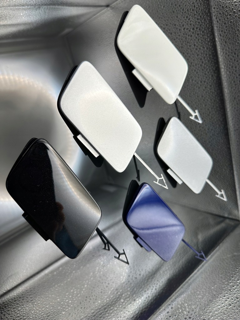 фото №11, Заглушка hak / hol перед a6 c6 s6 allroad face-lift серебристый ly7w