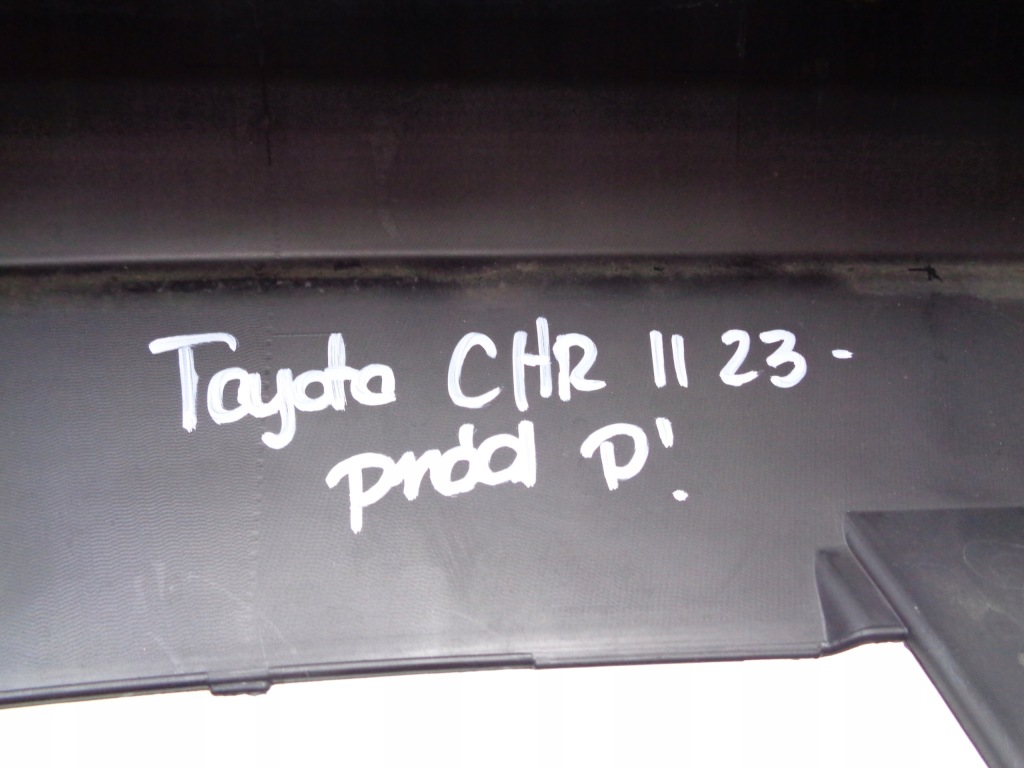 фото №10, Накладка бампера передняя спойлер toyota chr ii 23-