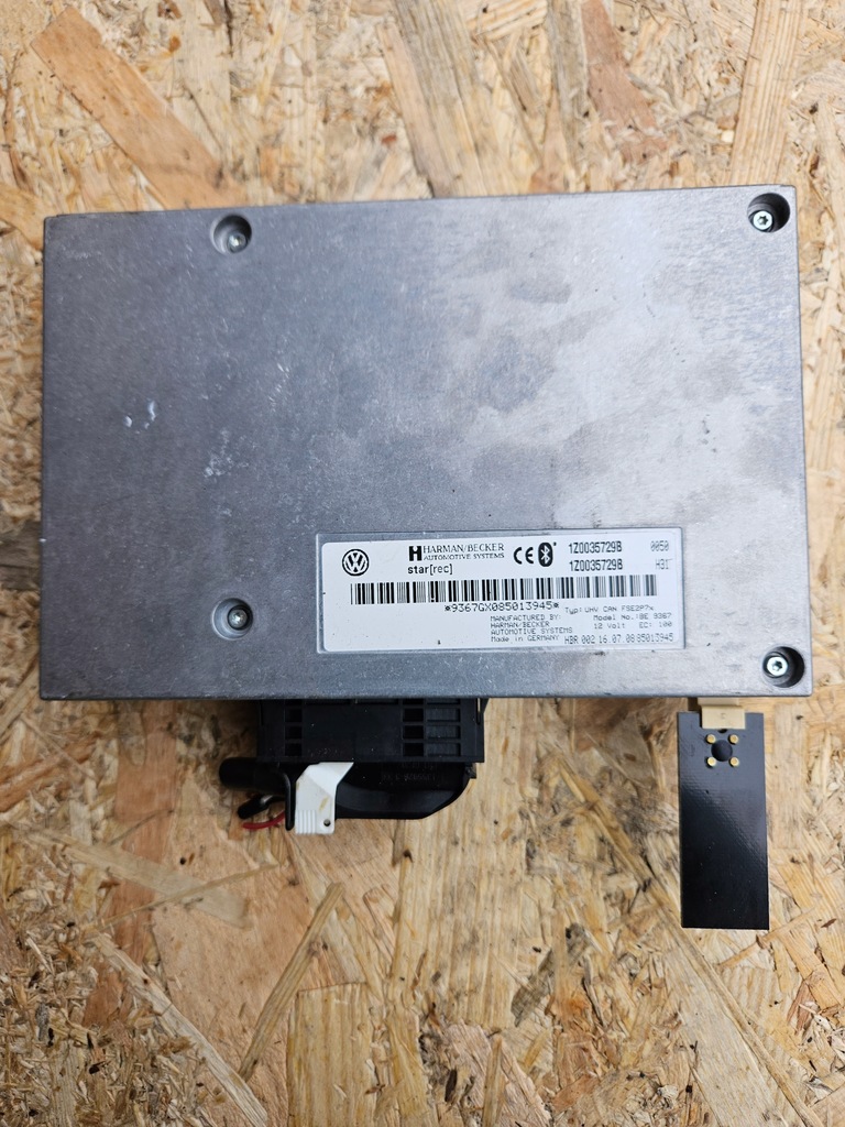 фото №1, Модуль bluetooth skoda octavia ii lift 1z0035729b