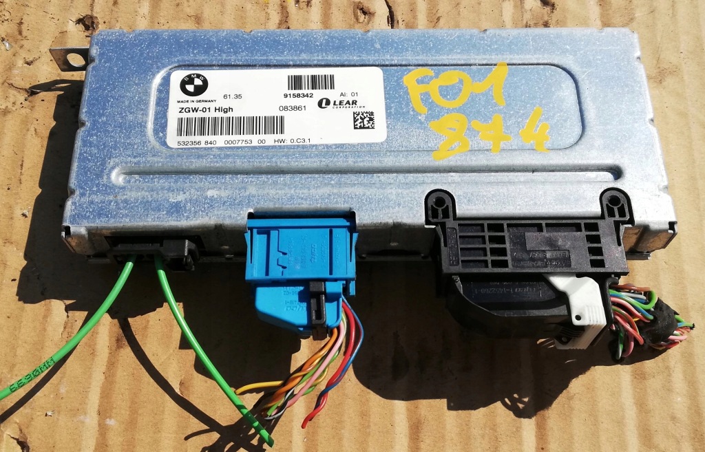 фото №1, Bmw 7 f01 f02 центральный модуль шлюз 9158342