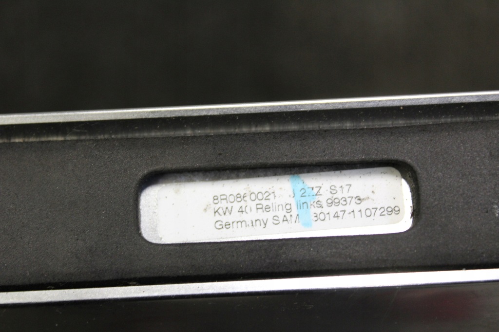 фото №7, Audi q5 8r 15r рейлинг рейлинги кровельные 8r0860022j 8r0860021j 2szt