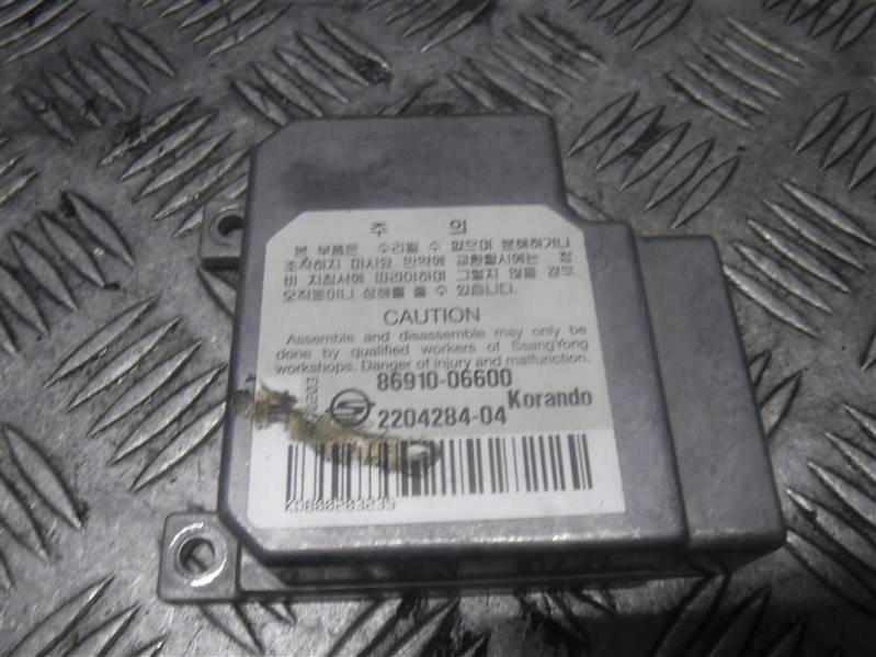 фото №1, Модуль подушка безопасности ssang yong korando 2.9 tdi