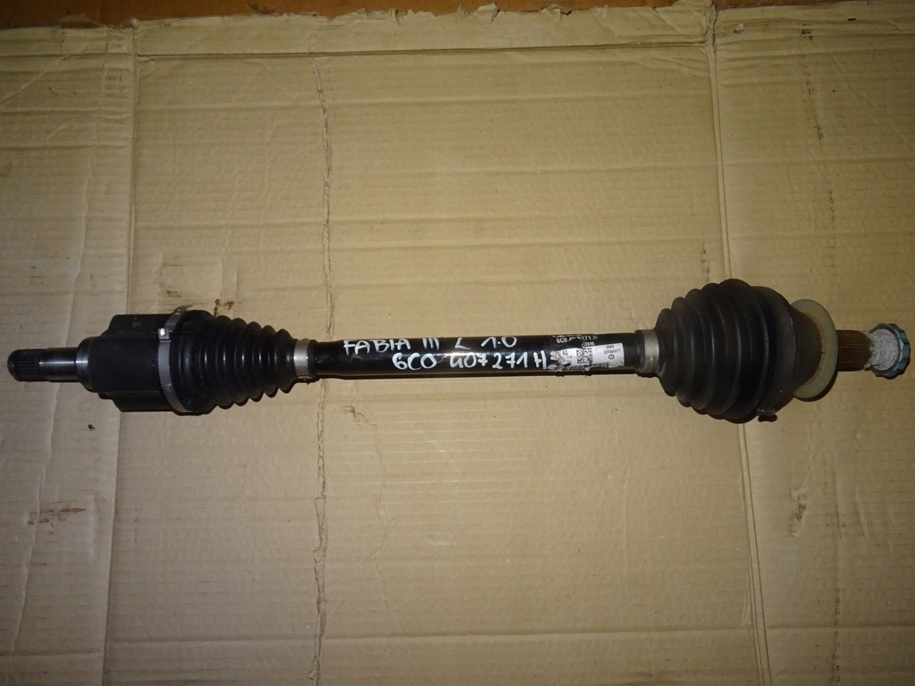 фото №1, Skoda fabia iii привідний вал ліва 6c0407271h