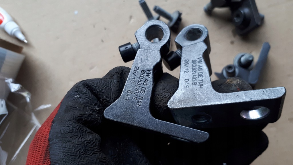 фото №5, S4 b8 lift a4 петля петлі правий задня задні lx7r