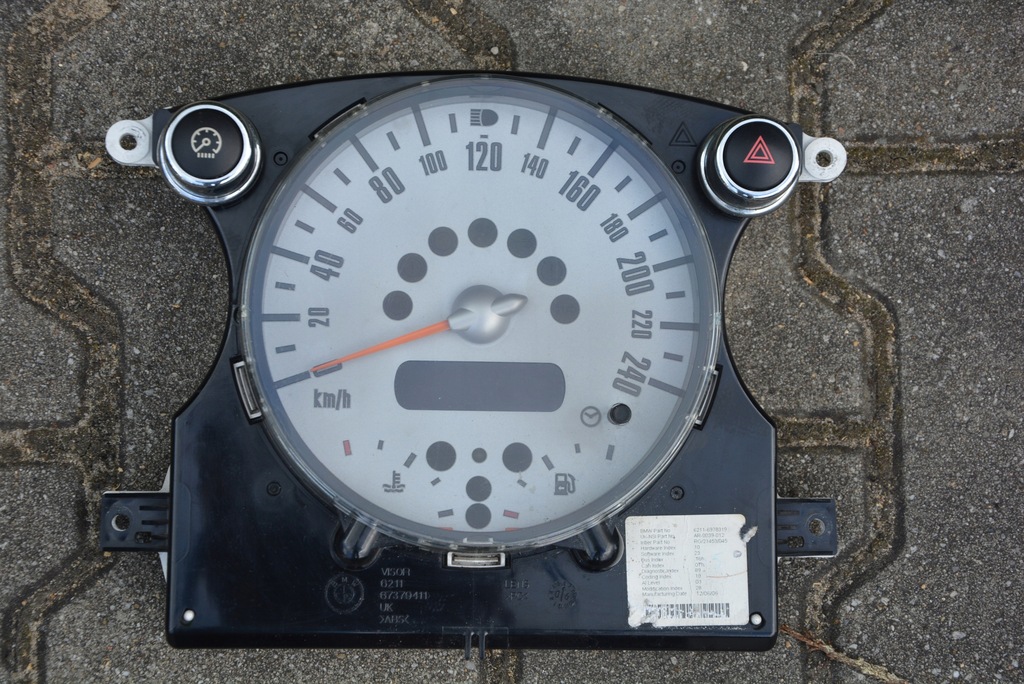 фото №2, Счетчик приборы спидометр mini r50 r52 r53 1.6 16v 6978319