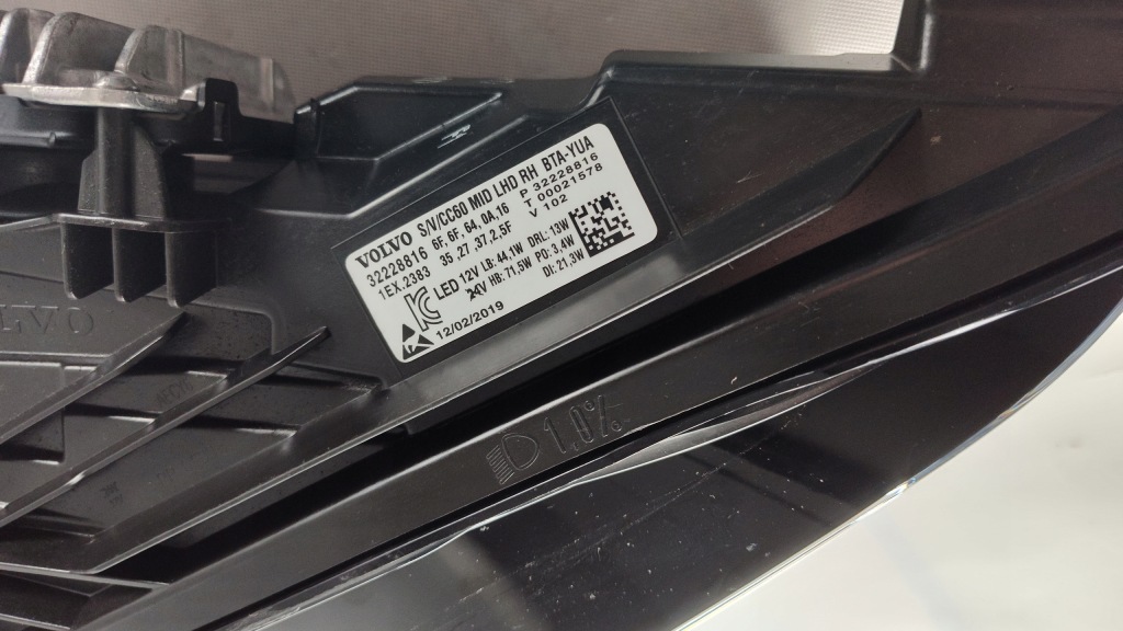 Volvo v60 s60 full led лівий правий mid фара фара ліва правий mid Доставка