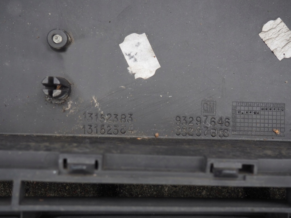 Opel meriva a 2002-06 бампер перед передній 93297646 93297058 13152383 Оригінал