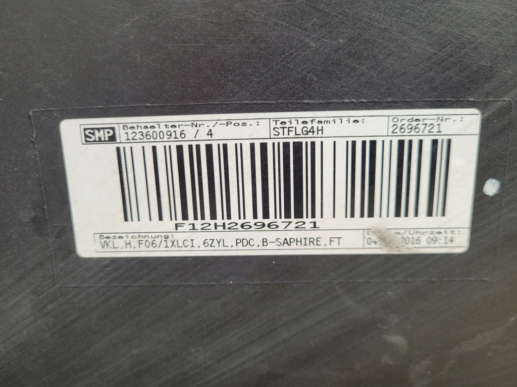 фото №10, Bmw 6 f06 f12 f13 lift 14-18 бампер задня задній 51127374813