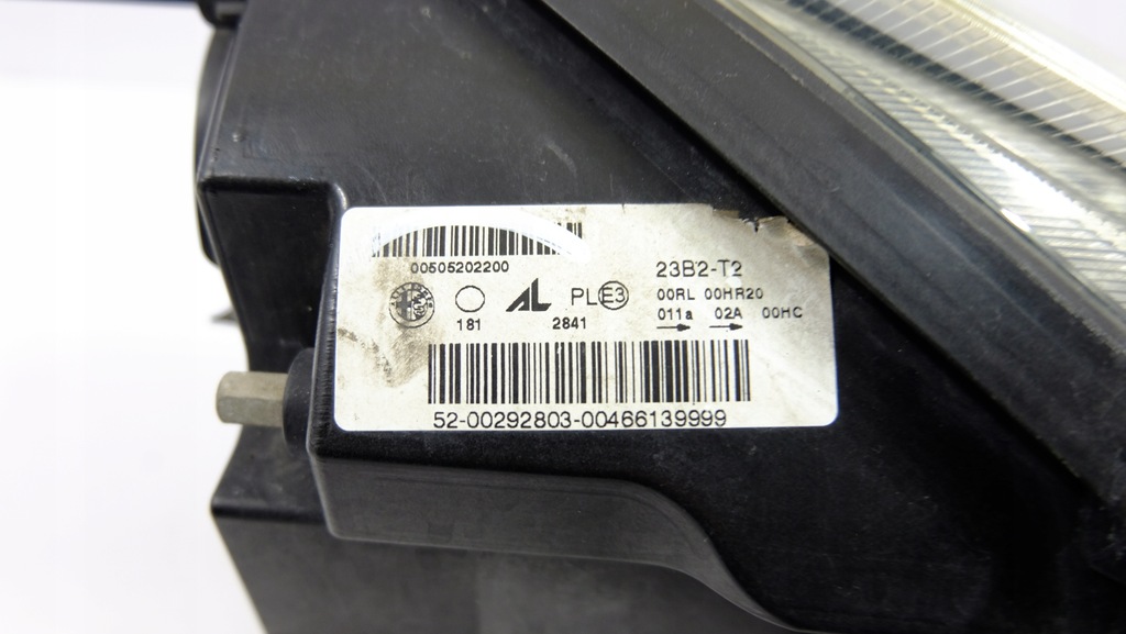 фото №8, Alfa romeo giulietta лампа фара левая 00505202200