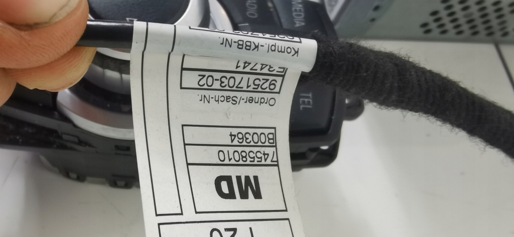 фото №4, Комплект радио экран навигация cic bmw f20 f30